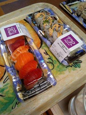 Grocery store sushi