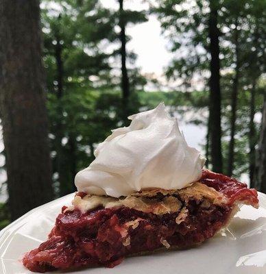 Rasberry Rhubarb Pie! (Grandma Bettie Jones) bakery from schaeffers