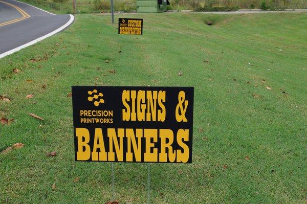 Yard Signs and Banners