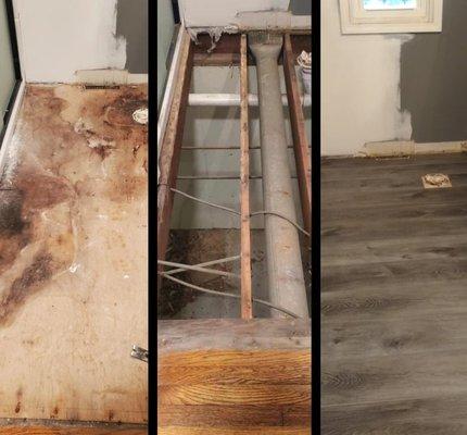 Most conventional mold removal requires costly construction and abrasive chemicals.
Instead, we preserve the surface materials in your home