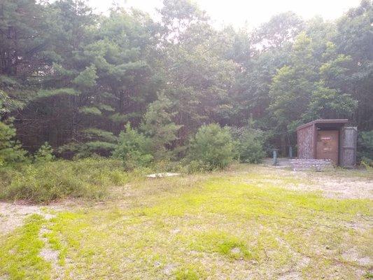 Remnants of the observation buildings set up by Brown University a long time ago...