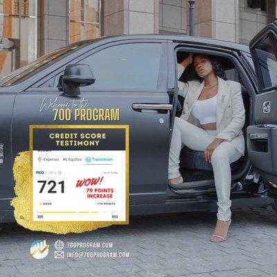 700 Program Is Our Premier Program that helps you remove negative items from your credit report and get the financial lifestyle you deserve!