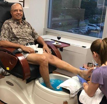 Pedicures, for everyone!