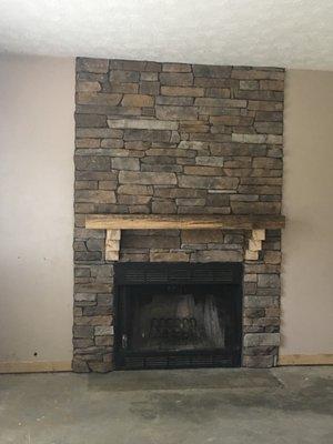 Stone Fire Place