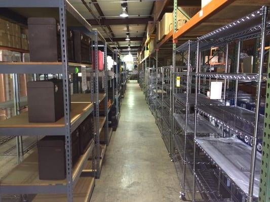 Steel Shelving and Wire Shelvin