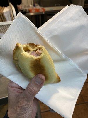 Ham and Cheese Empanada