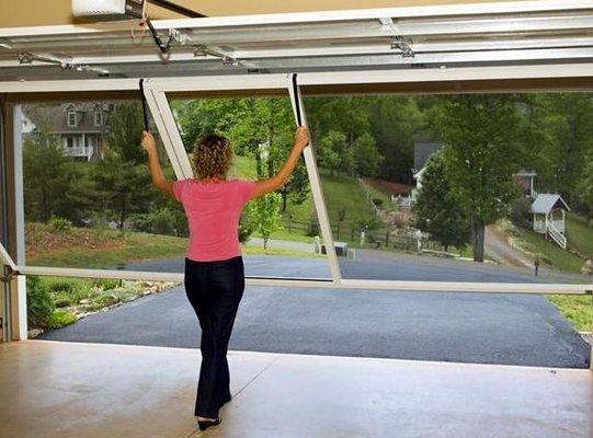 garage door screens