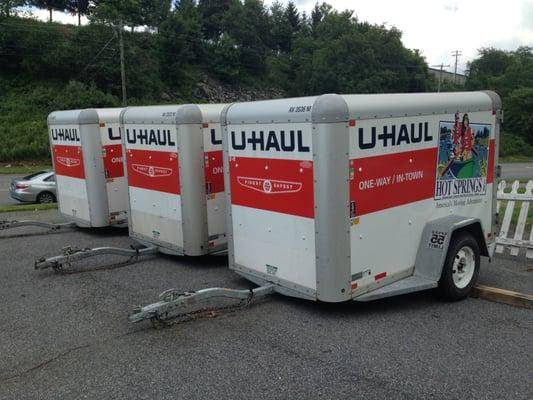 We also rent U-Hauls