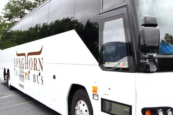 The smartest way to rent a charter bus in San Antonio, TX.