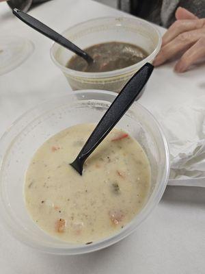 Lentil and Creamy Chicken Soup