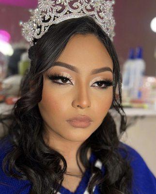 Quinceñera makeup