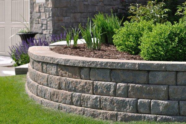 Need a retaining wall or planting bed? Our professionals have your back