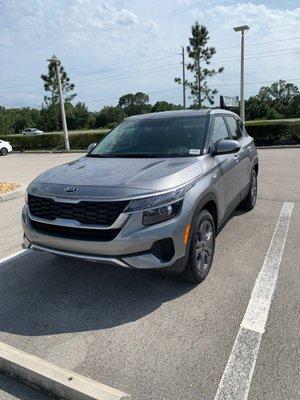 My new 2021 Kia seltos