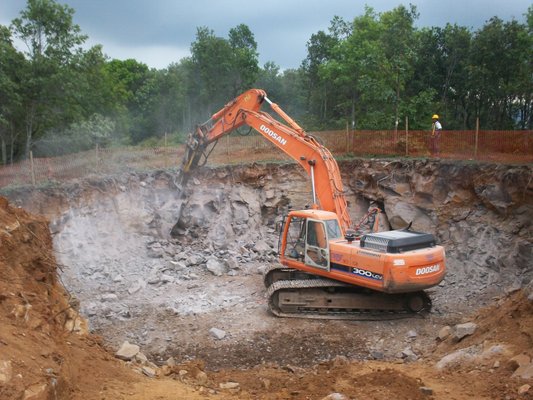 Excavating the foundation