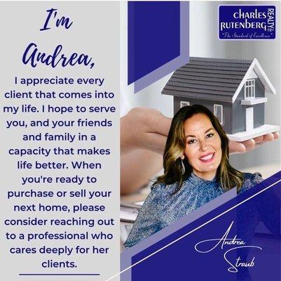 Andrea Straub, Realtor Charles Rutenberg Realty