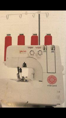 Vibrant serger