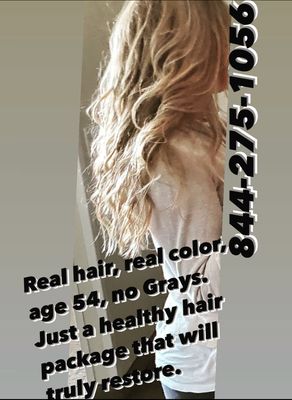 Want full lush hair with your original color? If you do not currently have that you may have chronic, undiagnosed nutrient deficiencies.