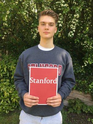 20.8% of Crimson students were accepted to Stanford versus 4.2% globally - 5x the success rate!