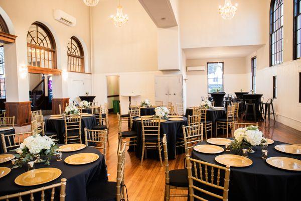 Ballroom space.  Perfect for weddings and corporate events.