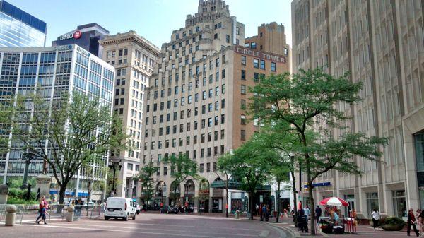 We are located in the iconic Circle Tower on Monument Circle