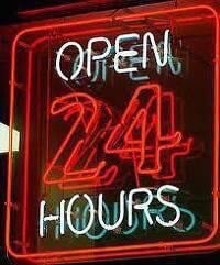 Open 24hour everyday