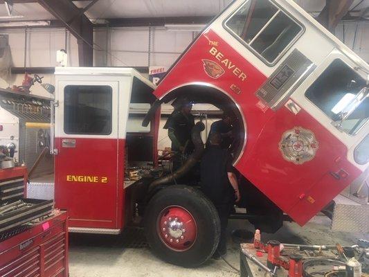 Our first Fire Engine, 1989 Detroit