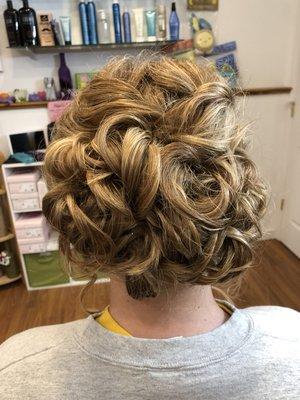 prom hair