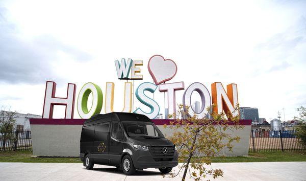 Chauffeured luxury van service in Houston, Texas