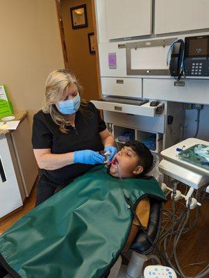 Dental cleaning is very important to maintain the  health of the mouth.