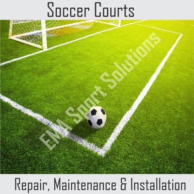 Soccer Courts, Build, Repair, Maintenance, Installation