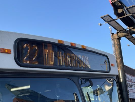 Clark Street bus- Southbound.