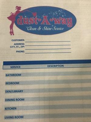 Dust-A-Way Clean & Shine Service