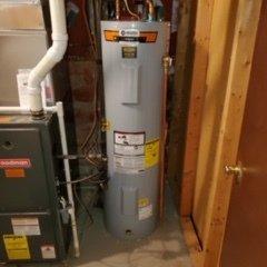 Pickerington Plumber Hesson Plumbing Doing Hot Water Tank Installation