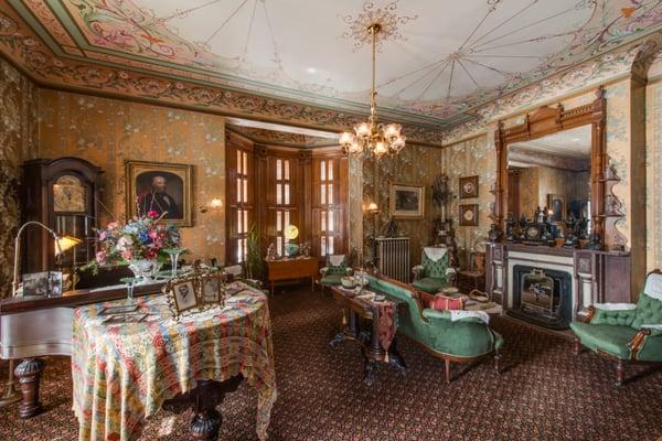 Main Parlor at the Allyn Mansion