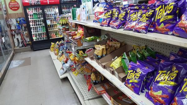 Snacks a-plenty - at the Riverland Food Store.