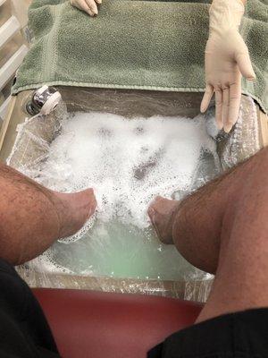 Pedicure time