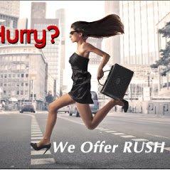 RUSH ORDERS, SAME DAY DRY CLEANING