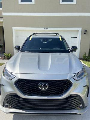 2024 Toyota Highlander Windshield Replacement