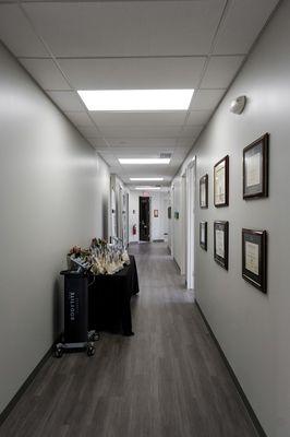 Main clinic hallway