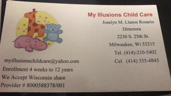 My Illusions Child Care