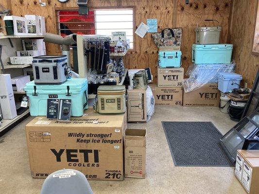 Yeti coolers