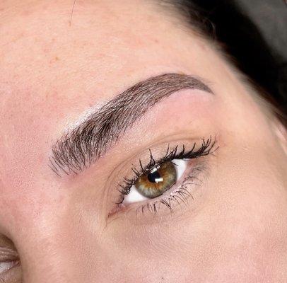 Microblading after.