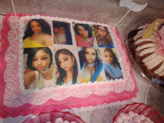 My friends Adult Barbie Birthday cake... Made the real life Barbie come out of the plastic... talk of the party.