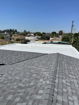 Residential home in Alhambra , CA

Shingles + TPO roofing system