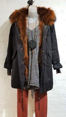 Natures Collection Coat, Skif Sweater, Beryl Robinson Necklace