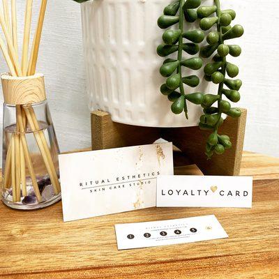 Loyalty Program- on 6th visit, receive 25% off facial service