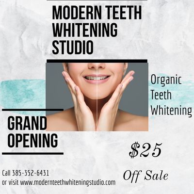 Modern Teeth Whitening Studio