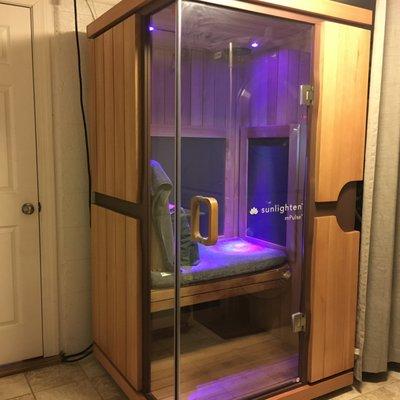 Infrared sauna in PA location