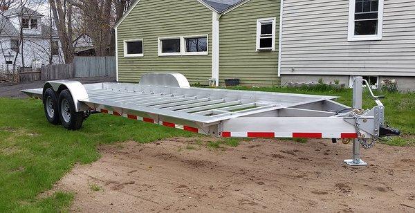 24' Aluminum Tandem Axle Tiny House Trailer