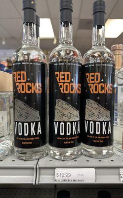 Yes!  They just got in the new Red Rocks Vodka!  It's my new go to. So smooth!